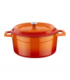 LAVA DÖKÜM YUVARLAK TENCERE TRENDY ÇAP (Ø) 24cm LAVA DÖKÜM YUVARLAK TENCERE TRENDY ÇAP (Ø) 24cm