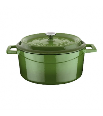 LAVA DÖKÜM YUVARLAK TENCERE TRENDY ÇAP YEŞİL (Ø) 24cm LAVA DÖKÜM YUVARLAK TENCERE TRENDY ÇAP YEŞİL (Ø) 24cm