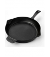 LAVA DÖKÜM YUVARLAK KIZARTMA TAVASI BORDO (Ø) 28 cm